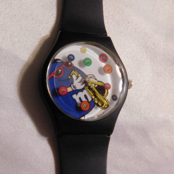 Vintage M&M's Saxophone Playing Watch 1996 - Picture 6 of 6